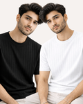 Pack of 2 Drop Needle Basic Tees