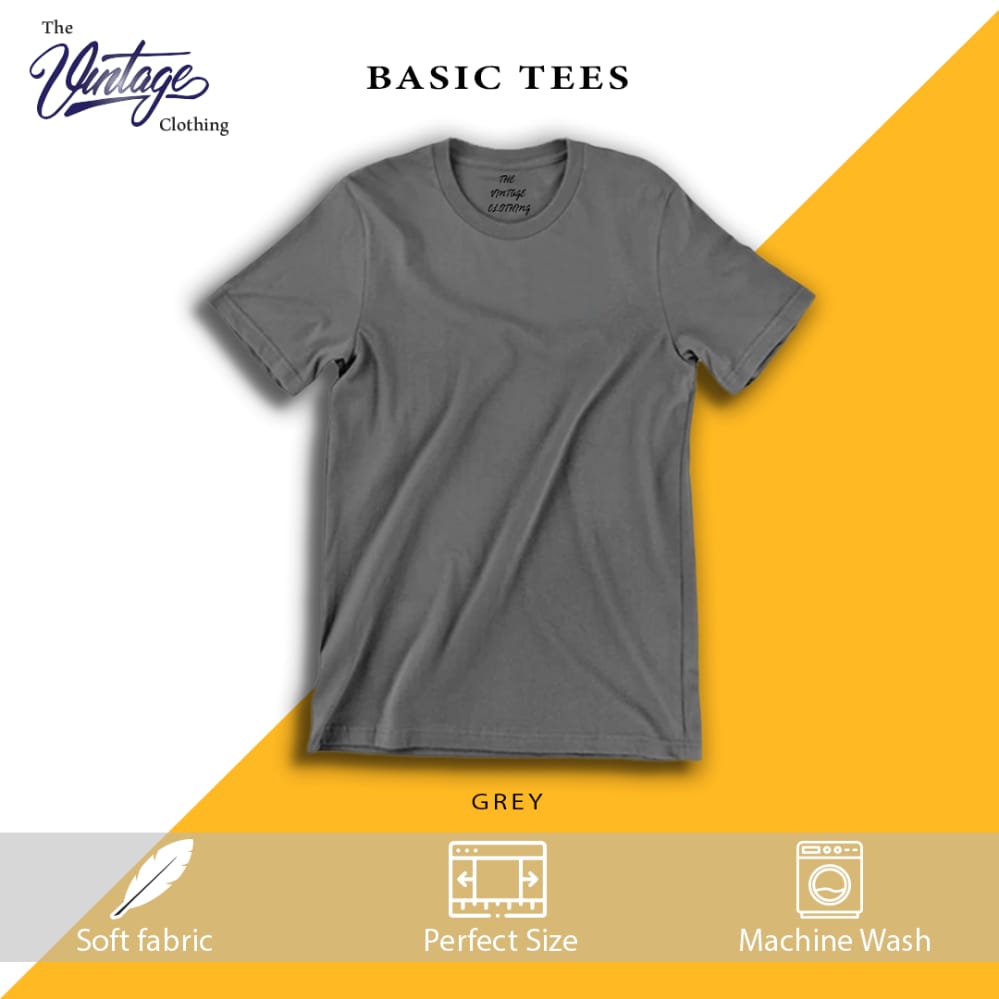 Pack of 4 plain Half sleeves T-Shirt