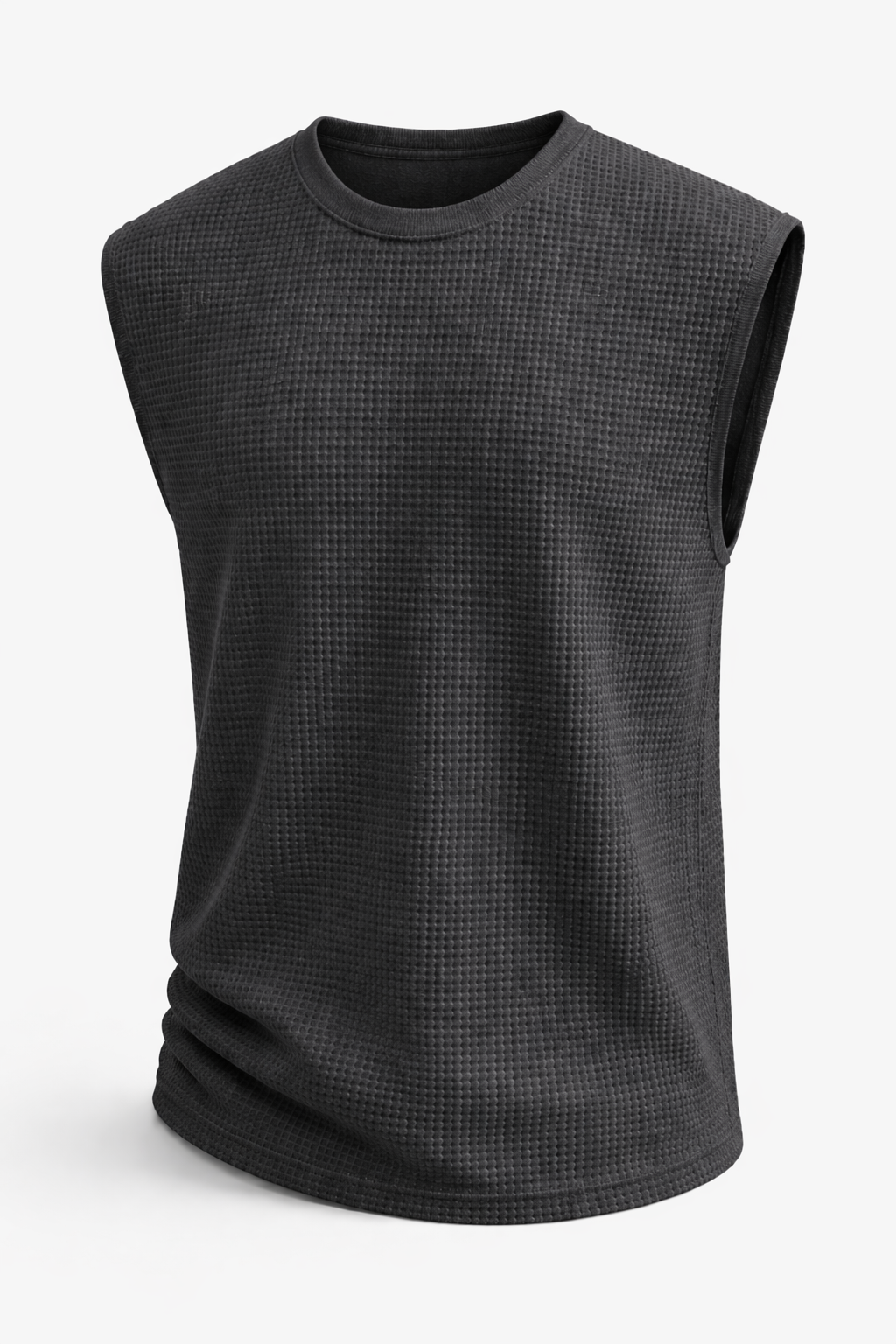 Pack of 2 Waffle Knit Sando Tank Tops