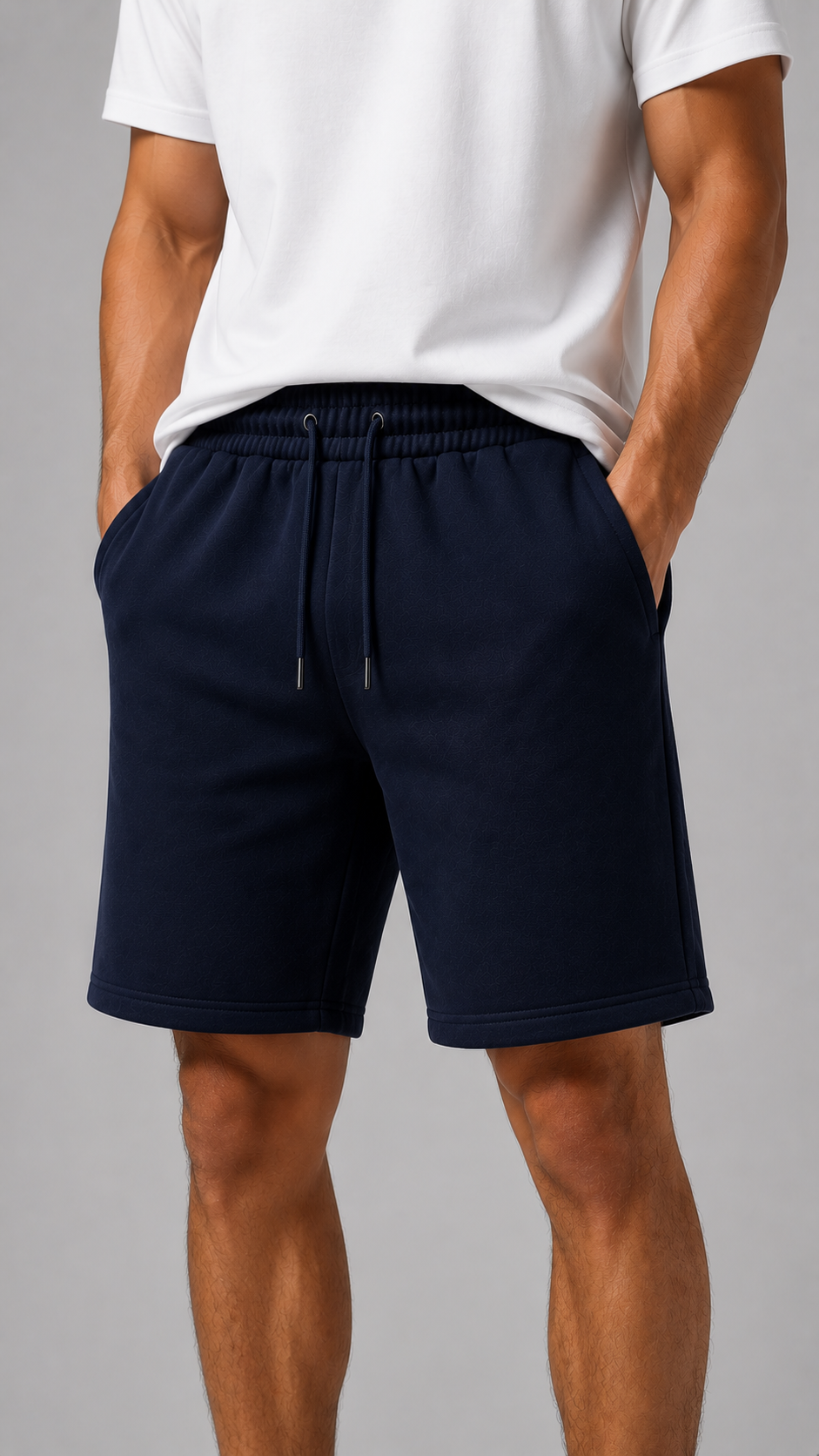 Pack of 3 Black,Green,Blue Summer Terry Shorts