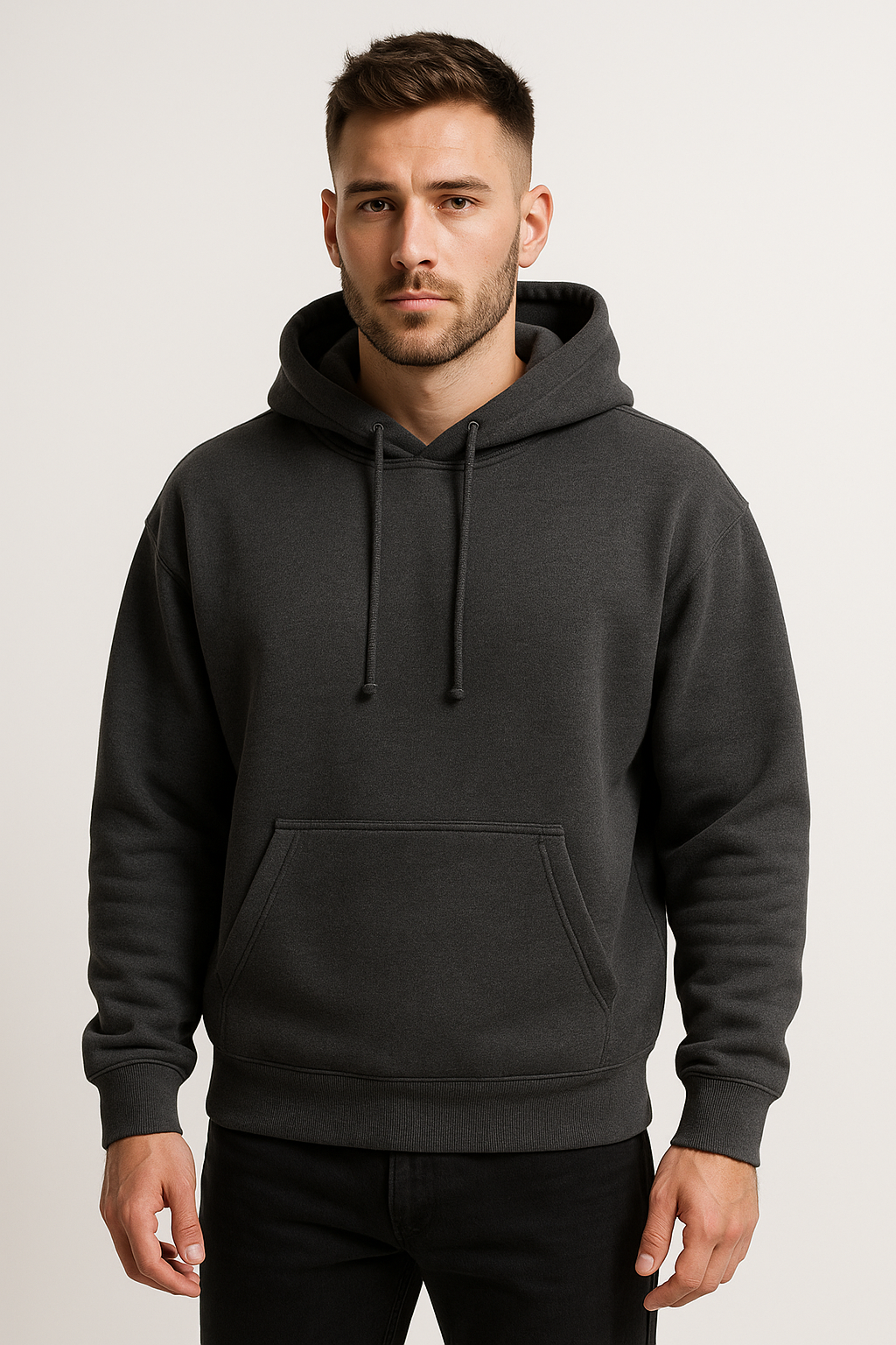 Pack of 2 Basic Grey & Charcoal Hoodies