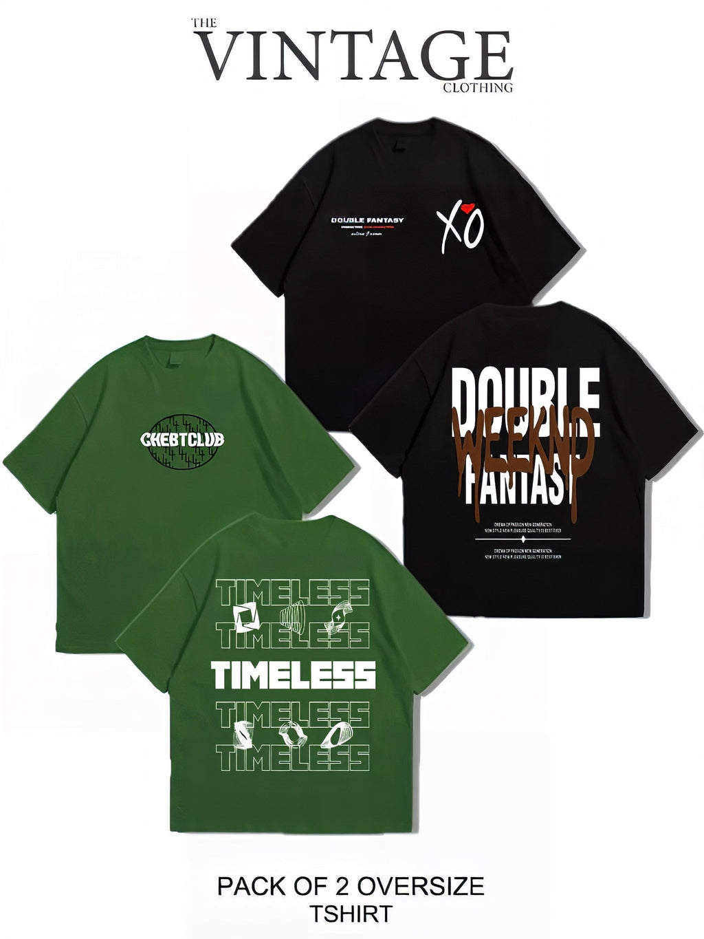 Oversized Dropshoulder Graphic DTF Printed Tshirt For Men and Women