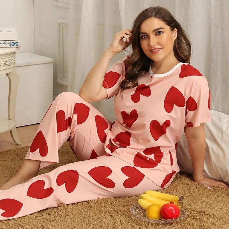 Pink Hearts (Nightsuit)